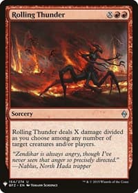 Rolling Thunder from The List Reprints