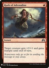 Rush of Adrenaline from The List Reprints