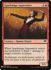 Sparkmage Apprentice from The List Reprints