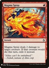 Magma Spray from The List Reprints