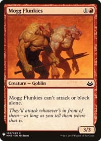 Mogg Flunkies from The List Reprints