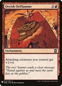 Orcish Oriflamme from The List Reprints