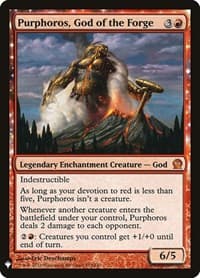 Purphoros, God of the Forge from The List Reprints