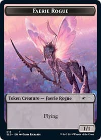 Faerie Rogue Token (014) from Secret Lair Drop Series