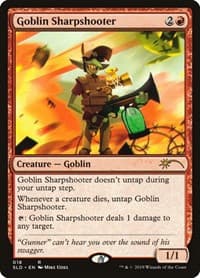Goblin Sharpshooter from Secret Lair Drop Series