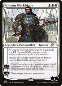Gideon Blackblade (Stained Glass) from Secret Lair Drop Series