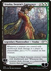 Vraska, Swarm's Eminence (Stained Glass) from Secret Lair Drop Series