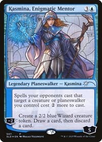 Kasmina, Enigmatic Mentor (Stained Glass) from Secret Lair Drop Series