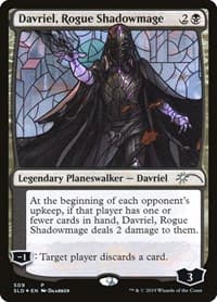 Davriel, Rogue Shadowmage (Stained Glass) from Secret Lair Drop Series