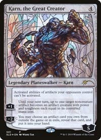 Karn, the Great Creator (Stained Glass) from Secret Lair Drop Series