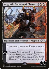 Angrath, Captain of Chaos (Stained Glass) from Secret Lair Drop Series