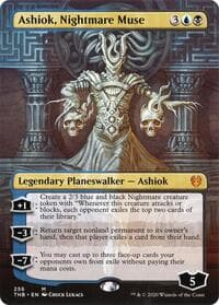 Ashiok, Nightmare Muse (Borderless) from Theros Beyond Death