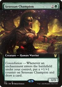Setessan Champion (Extended Art) from Theros Beyond Death