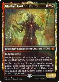 Klothys, God of Destiny (Showcase) from Theros Beyond Death