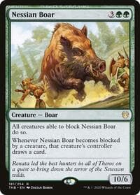 Nessian Boar from Theros Beyond Death