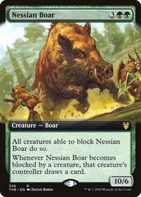 Nessian Boar (Extended Art) from Theros Beyond Death