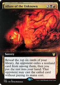Allure of the Unknown (Extended Art) from Theros Beyond Death