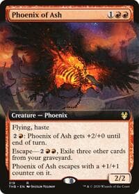 Phoenix of Ash (Extended Art) from Theros Beyond Death