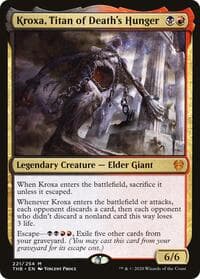 Kroxa, Titan of Death's Hunger from Theros Beyond Death