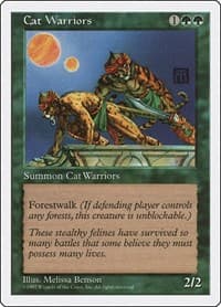 Cat Warriors from Fifth Edition
