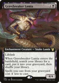 Gravebreaker Lamia (Extended Art) from Theros Beyond Death