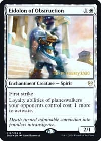 Eidolon of Obstruction from Prerelease Cards