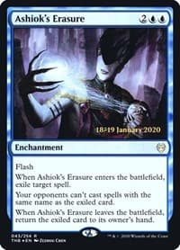 Ashiok's Erasure from Prerelease Cards