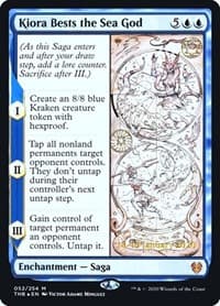 Kiora Bests the Sea God from Prerelease Cards