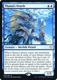 Thassa's Oracle from Prerelease Cards