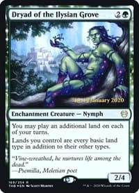 Dryad of the Ilysian Grove from Prerelease Cards