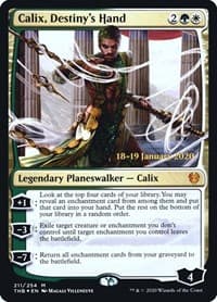 Calix, Destiny's Hand from Prerelease Cards