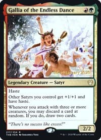 Gallia of the Endless Dance from Prerelease Cards