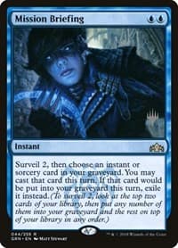 Mission Briefing from Promo Pack: Theros Beyond Death