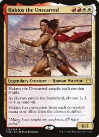 Haktos the Unscarred from Promo Pack: Theros Beyond Death