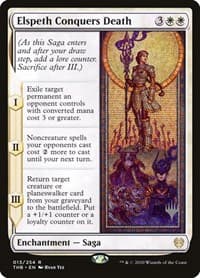 Elspeth Conquers Death from Promo Pack: Theros Beyond Death