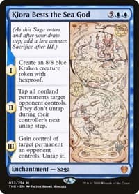 Kiora Bests the Sea God from Promo Pack: Theros Beyond Death