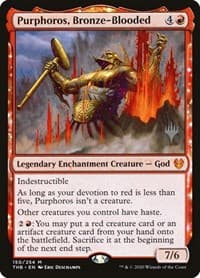 Purphoros, Bronze-Blooded from Promo Pack: Theros Beyond Death