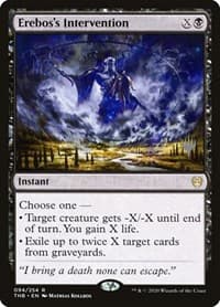 Erebos's Intervention from Promo Pack: Theros Beyond Death