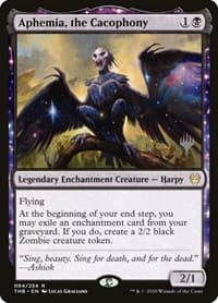 Aphemia, the Cacophony from Promo Pack: Theros Beyond Death