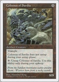 Colossus of Sardia from Fifth Edition