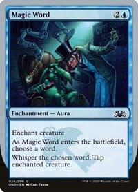 Magic Word from Unsanctioned