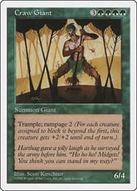 Craw Giant from Fifth Edition