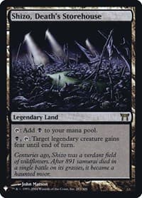 Shizo, Death's Storehouse from The List Reprints
