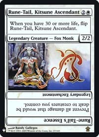 Rune-Tail, Kitsune Ascendant from The List Reprints