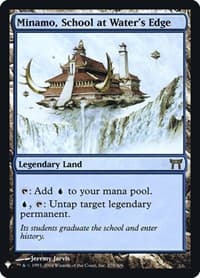 Minamo, School at Water's Edge from The List Reprints