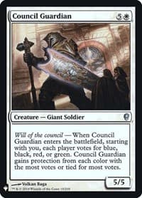 Council Guardian from The List Reprints