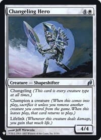 Changeling Hero from The List Reprints