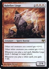 Balefire Liege from The List Reprints