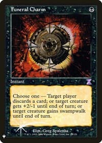 Funeral Charm from The List Reprints