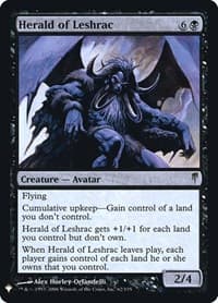 Herald of Leshrac from The List Reprints